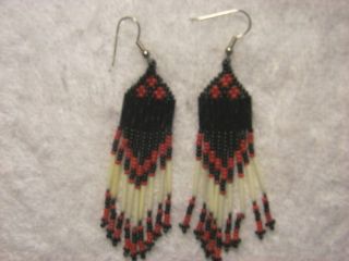 native american beaded earrings in Fashion Jewelry