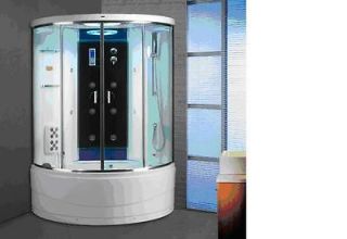   Steam Shower Room Radio Foot & Back Massage Ozone with Massage Bathtub