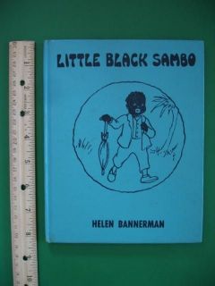 Vintage 1955 Little Black SAMBO by Bannerman Charming Illustrations 