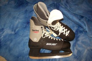 BAUER TURBO Ice Hockey Skates Adult Men Sz 12
