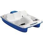   Dolphin Sun Slider Adjustable 5 Seat Pedal Boat w Canopy Blue