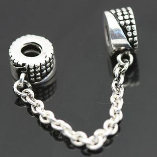   Chain Sterling Silver European Charm Bead for Bracelet/Necklace X206A