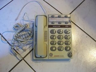 General Electric telephone desk large numbers