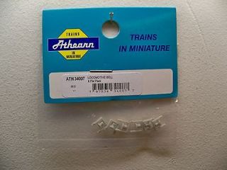 ATHEARN PART 34007 LOCOMOTIVE BELL 6 PACK NEW FREE 1ST CLASS S&H
