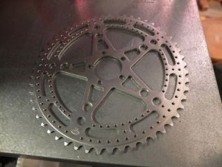 Stronglight 49d Star 53t DRILLED Chainring (Fits TA) 5 Pin and 122mm 