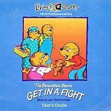 The Berenstain Bears Get in a Fight PC CD learning interactive 