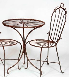 24 Round Wrought Iron Table   Patio Furniture for All Occations 