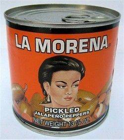 Pack   La Morena Whole Pickled Jalapeno Peppers 13 oz