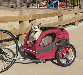 Bike Pet Trailer medium Dog Deluxe Track’r Cart BICYCLE folding 
