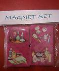 Mary Engelbreit Magnet Set Make Up Perfume Girly Stuff Fun Stocking 