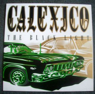 CALEXICO The Black Light German 1998 w/CD Size Booklet