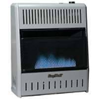 BLUE FLAME NATURAL OR PROPANE GAS HEATER 20K VENT FREE