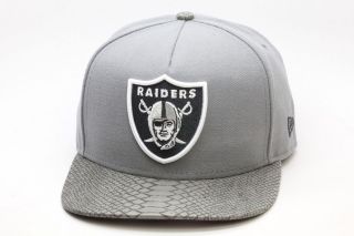   Oakland Raiders Snake Skin Strapback Hat Limited Edition Snapback NFL