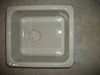   /Tones 17x18 3/4x8 1/4 top mount/under mount single bowl sink NEW