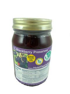 Blackberry Fruit Preserves, jam, jelly   No Sugar Added, Diabetic 
