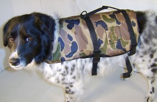 Dog Preserver Boat​ing Life Jacket  Safety Vest Sporting Life Camo 