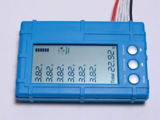 IN 1 LiPo Battery Meter Balancer Discharger for Helicopter 