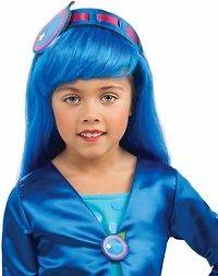 Childs Blueberry Muffin Halloween Costume Outfit Blue Hair With 