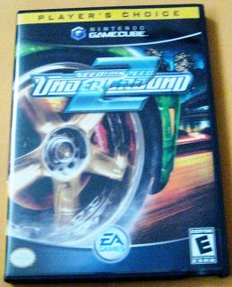 Need for Speed Underground 2 (Nintendo GameCube, 2004) PLAYERS 