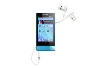   NW F807 64GB BLUE Android 4.0 Bluetooth  Player Headphone JAPAN