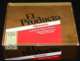 El Producto Queens Cigar Box