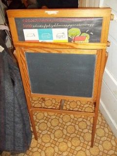 Vintage Childs Chalkboard School Natural Slate Slatington PA National 
