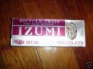 Izumi Chrome BMX Chain 1/2x1/8 NEW Made in Japan