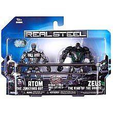 Real Steel Versus 2 Packs Assortment 1   Atom vs. Zeus