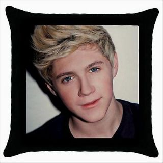   * HOT NIALL HORAN ONE DIRECTION Black Cushion Cover Throw Pillow Case