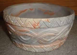 Vintage COMANCHE 7 Pottery Planter Bowl TUESDAY