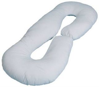 LEACHCO SNOOGLE LOOP CONTOURED FIT BODY PILLOW IVORY New Fast Shipping
