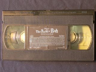 Walt Disneys The Book of Pooh   Stories from the Heart VHS Video