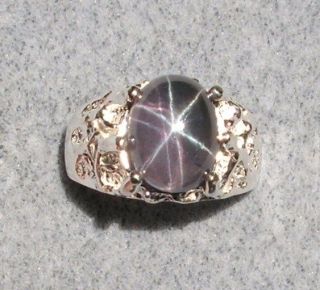 purple star sapphire rings