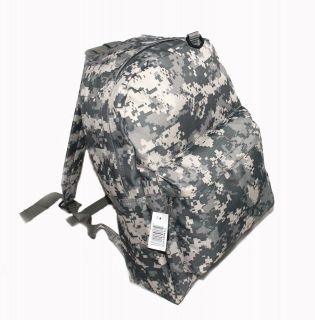 Digital ACU Army Military Camo Backpack Book School Bag Napsack