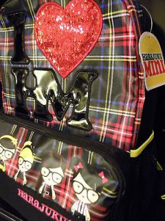 Harajuku Mini Nerds I Love HM Backpack Bookbag From Target NWT