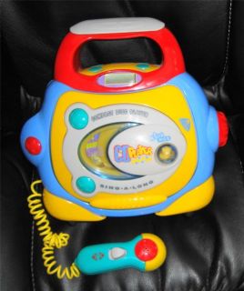   MACHINE LEARNING Sing A Long Microphone Limited Edition KIDS CD PLAYER