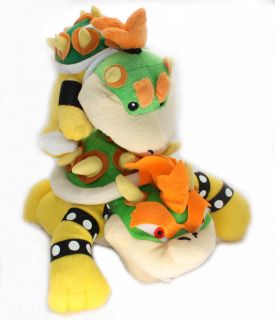   Mario Bros 10 King Koopa Bowser and 7 Koopa Jr Animal Plush Toy New