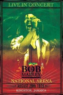 Bob Marley Live In Concert Jamaica 1975 Classic Poster