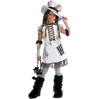 Halloween Bride Monster Wedding Child Dress Up Costume Girls Hat 