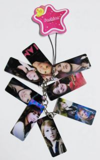 Girls Generation SNSD Mobile Phone Strap Charm SMTOWN the boys