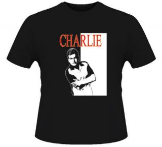 Charlie Harper Sheen Comedy Two & A Half Men T Shirt