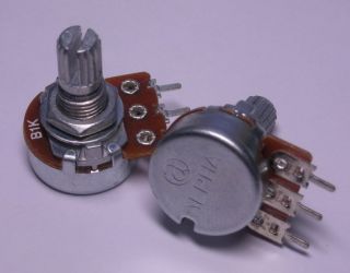 pcs Alpha 1KB / B1K Pot potentiometer 15mm 1/4W