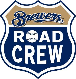 Milwaukee Brewers   Road Crew Iron On T Shirt Transfer Style MB05