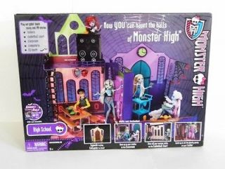 Monster High HIGH SCHOOL PLAYSET New Dollhouse