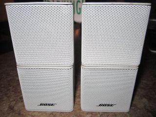 pair (2) BOSE DOUBLE CUBE SPEAKERS FOR HOME THEATER/ GREAT CONDITION 