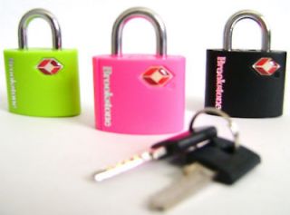 TSA Mini Luggage Travel Locks (3 Pack)by Brookstone