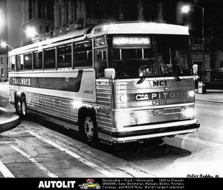 1982 MCI MC9 Trailways Bus Photo Harrisburg