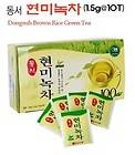 Dong Suh Brown Rice Green Tea 100 teabags Korea Herb