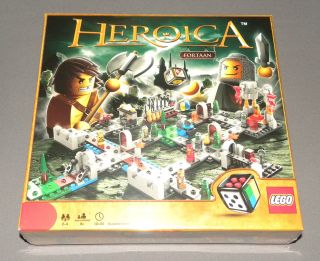 LEGO Heroica Castle Fortaan Building Board Family Game NEW Sealed