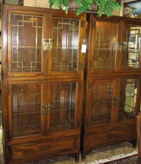     Lighted China Cabinet / Curio Display Cabinet * 2 Available
